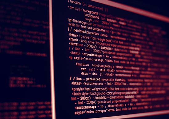 Binary code data software