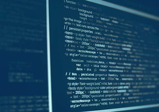 Binary code data software